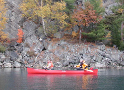 Paddling in the Fall