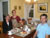 Karin and Albert at breakfast